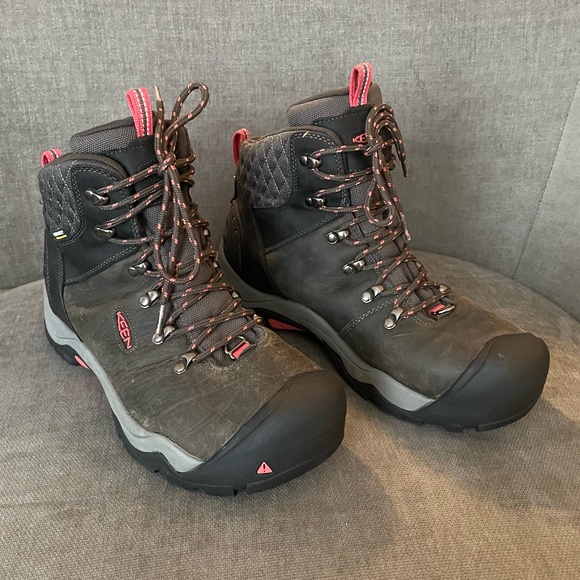 Keen Revel III Waterproof Winter Cold Weather Women's Hiking Boots Size 11 - Picture 1 of 13
